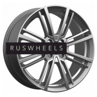 Диски K&K 7x17/4x100 ET43 D60,1 Эрфурт-оригинал (КС903) Дарк платинум