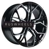 Диски INCH 8,5x20/5x114,3 ET30 D60,1 FA8534 Gloss Black Machined Face (ZJH)