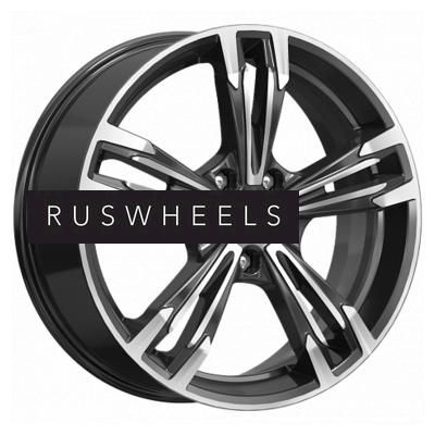 Диски КИК 7x18/5x108 ET35 D67,1 Karrera Light (КС935) Алмаз черный