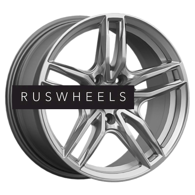 Диски КИК 8x17/5x114,3 ET45 D60,1 Бартон (КС1110) Дарк платинум