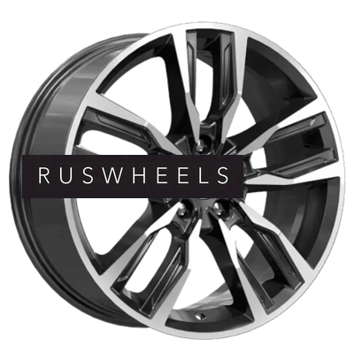 Диски КИК 8x18/5x112 ET25 D66,6 Борэй (КС901) Алмаз черный