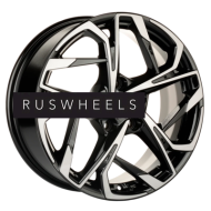 Диски Khomen Wheels 7x17/5x112 ET40 D57,1 KHW1716 (Kodiaq/Tiguan) Black-FP Диски Khomen Wheels 7x17/5x112 ET40 D57,1 KHW1716 (Kodiaq/Tiguan) Black-FP