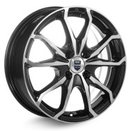 Диски КиК 6,0\R16 4*100 ET40 d67.1 Алмаз черный