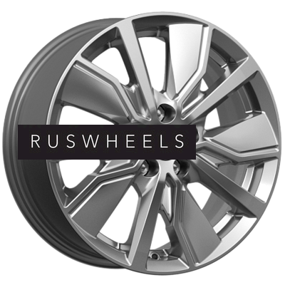 Диски КИК 6,5x16/5x114,3 ET40 D67,1 Гамбит (КС961) Дарк платинум