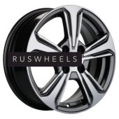 Диски Khomen Wheels 6x15/4x100 ET45 D56,6 KHW1502 (Nexia) Gray-FP