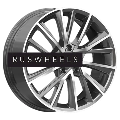 Диски Premium Series 7,5x18/5x114,3 ET45 D67,1 КР010 (Xceed) Diamond Gloss Graphite