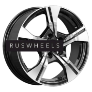 Диски КИК 6,5x16/5x114,3 ET35 D60,1 КС1053 Алмаз черный