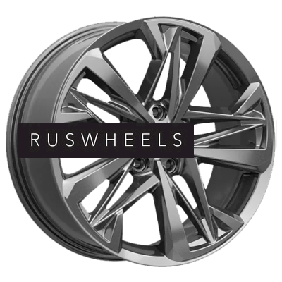 Диски СКАД 8x18/5x114,3 ET40 D67,1 Ультима (КЛ360) Графит