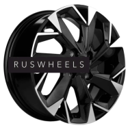 Диски Khomen Wheels 6x15/4x100 ET40 D60,1 KHW1508 (XRay) Black-FP