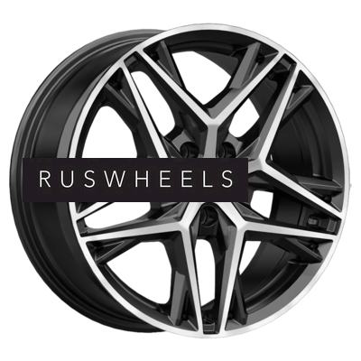 Диски СКАД 8x18/5x114,3 ET50 D67,1 Челси (КЛ1100) Алмаз бархат новый