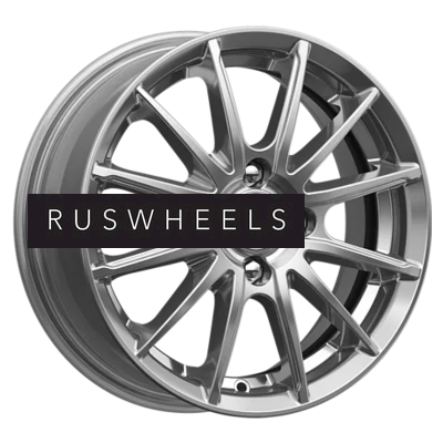 Диски КИК 5,5x14/4x100 ET40 D54,1 Квант (КС960) Дарк платинум Диски КИК 5,5x14/4x100 ET40 D54,1 Квант (КС960) Дарк платинум