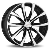 Диски Xtrike 7,0\R18 5*114.3 ET37 d66.6 BK/FP Диски Xtrike 7,0\R18 5*114.3 ET37 d66.6 BK/FP