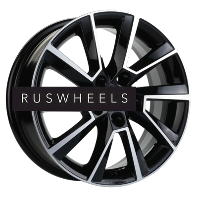 Диски Khomen Wheels 6x15/5x100 ET37 D54,1 KHW1507 (15) Black-FP