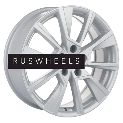 Диски Khomen Wheels 7x18/5x114,3 ET50 D67,1 KHW1802 (CX-5/Seltos) F-Silver