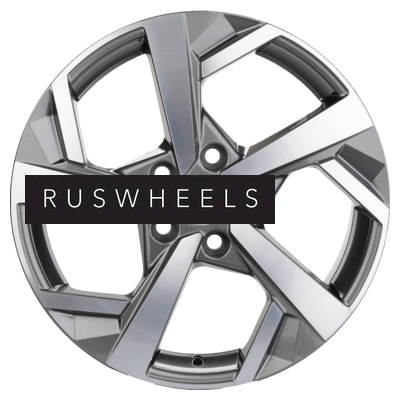Диски Khomen Wheels 7x17/5x114,3 ET39 D60,1 KHW1712 (RAV4) Gray-FP