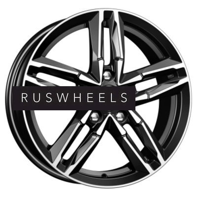 Диски КИК 6x16/5x108 ET45 D67,1 Sayan (КС731) Алмаз черный