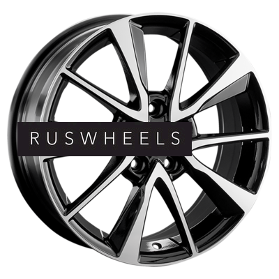 Диски Replay 8x18/5x114,3 ET40 D66,6 HV119 BKF (конус, C570)