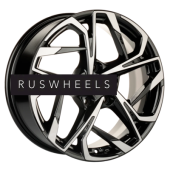 Диски Khomen Wheels 7x17/5x108 ET50 D63,3 KHW1716 (Kuga/Focus) Black-FP Диски Khomen Wheels 7x17/5x108 ET50 D63,3 KHW1716 (Kuga/Focus) Black-FP