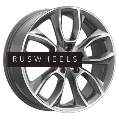 Диски Premium Series 7x18/5x112 ET43 D57,1 КР001 (Kodiaq) Diamond Gloss Graphite