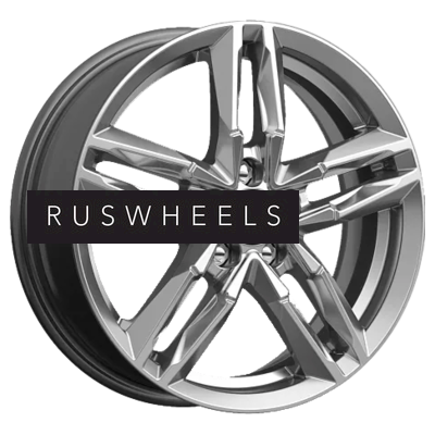 Диски КИК 6x16/5x112 ET46 D66,6 Sayan-оригинал (КС731M) Дарк платинум