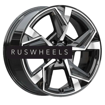 Диски КИК 7,5x18/5x114,3 ET35 D60,1 Кайан (КС1012) Алмаз черный