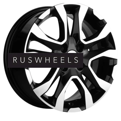 Диски Khomen Wheels 6x15/4x100 ET46 D54,1 KHW1503 (Rio/Solaris) Black-FP Диски Khomen Wheels 6x15/4x100 ET46 D54,1 KHW1503 (Rio/Solaris) Black-FP