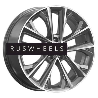 Диски Premium Series 7x18/5x108 ET38 D60,1 КР012 (Jetour X70 Plus/X90 Plus) Diamond Gloss Graphite