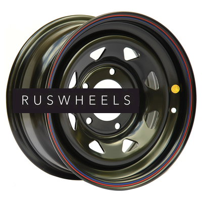 Диски Off-Road Wheels 8x16/5x130 ET20 D84 Мерседес Черный (треуг. мелкий)