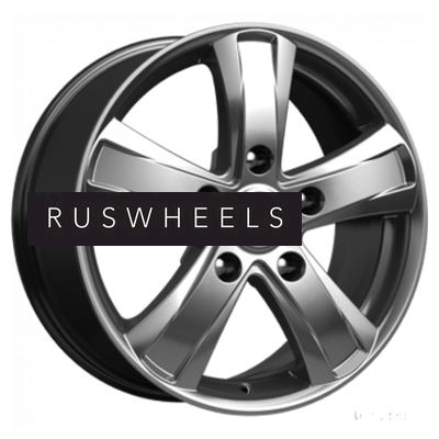 Диски КИК 8x18/5x130 ET45 D71,6 Канцлер (КС479) Дарк платинум