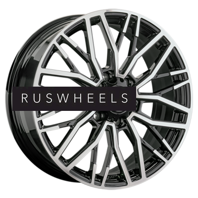 Диски LS Forged 8x20/6x114,3 ET46 D67,1 LS FG33 BKF (конус, Колпак+лого)