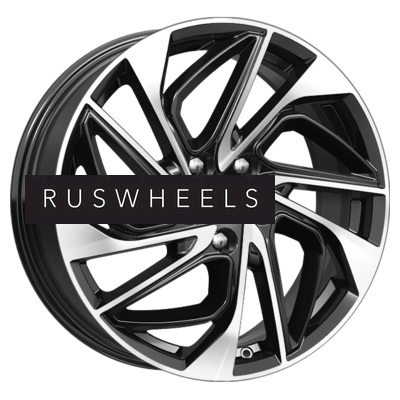 Диски КИК 7x18/5x114,3 ET46 D67,1 КС883 Алмаз черный SK