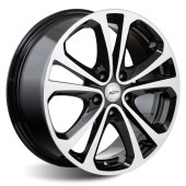 Диски Xtrike 7,0\R17 5*114.3 ET50 d64.1 BK/FP