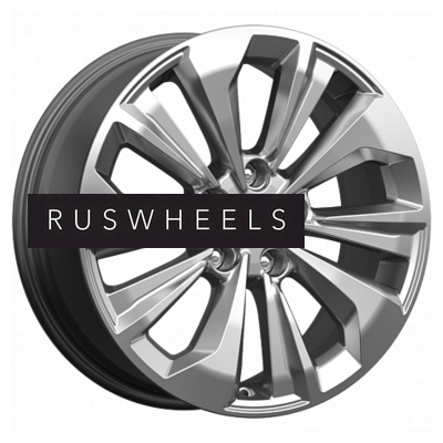 Диски КИК 7x17/5x114,3 ET45 D66,1 Авиор (КС936) Дарк платинум брайт