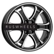 Диски КИК 7,5x18/6x114,3 ET38 D67,1 Балеар (КС727) Алмаз черный Диски КИК 7,5x18/6x114,3 ET38 D67,1 Балеар (КС727) Алмаз черный