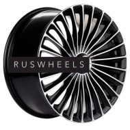 Диски Khomen Wheels 9,5x20/5x112 ET38 D66,6 KHW2008 (Mercedes Rear) Black-FP Диски Khomen Wheels 9,5x20/5x112 ET38 D66,6 KHW2008 (Mercedes Rear) Black-FP