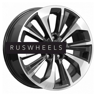 Диски КИК 7x17/5x114,3 ET35 D67,1 Авиор (КС936) Алмаз черный