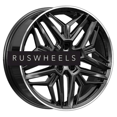 Диски КИК 7x19/5x114,3 ET45 D67,1 Колумб (КС1038) Алмаз черный