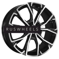 Диски Khomen Wheels 7,5x19/5x114,3 ET50 D64,1 KHW1907 (Haval M6 (Plus)) Black-FP