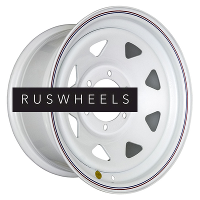 Диски Off-Road Wheels 8x16/6x139,7 ET10 D110 Тойота Ниссан (треуг. мелкий) Белый (с увелич.полкой под суппорт)