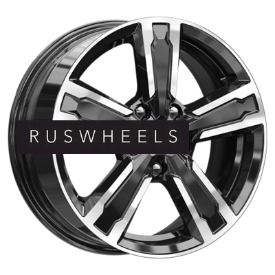 Диски КИК 6,5x16/5x114,3 ET50 D66,1 Оклахома (КС998) Алмаз черный