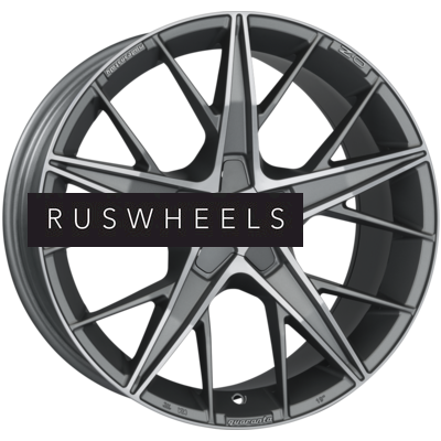 Диски OZ 8,5x19/5x112 ET44 D75 Quaranta 5 Grigio Corsa Diamond Cut