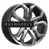 Диски КИК 8,5x19/5x110 ET35 D65,1 Пандора (КС466) Дарк платинум