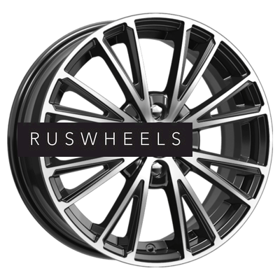 Диски КИК 6x16/4x100 ET41 D60,1 Меандр-оригинал (КС879) Алмаз черный SK Диски КИК 6x16/4x100 ET41 D60,1 Меандр-оригинал (КС879) Алмаз черный SK