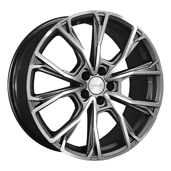 Диски Khomen Wheels 7,5x19/5x108 ET38 D60,1 KHW1907 (Jetour X70/X90 Plus) Gray-FP