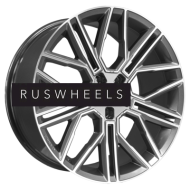 Диски Khomen Wheels 9,5x21/5x120 ET45,5 D62,5 KHW2101 (Li 7/9) Gray-FP