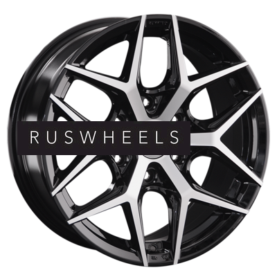 Диски LS 8x18/6x139,7 ET36 D100,1 1303 BKF (конус, Колпак+лого)