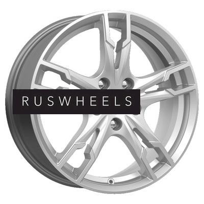 Диски КИК 7x17/5x108 ET43 D67,1 Солар (КС875) Сильвер SK