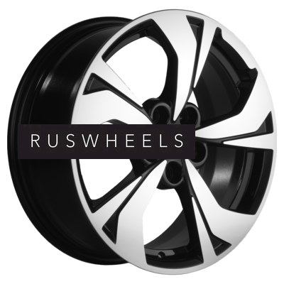 Диски Khomen Wheels 7x17/5x108 ET36 D65,1 KHW1724 (Exeed TXL) Black-FP Диски Khomen Wheels 7x17/5x108 ET36 D65,1 KHW1724 (Exeed TXL) Black-FP