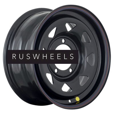 Диски Off-Road Wheels 8x15/5x139,7 ET-19 D110 УАЗ (треуг. мелкий) Черный