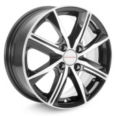 Диски КиК  Арнар-оригинал (КС890)  6,0\R15 4*100 ET50  d60,1  Алмаз черный SK  [r75147SK]